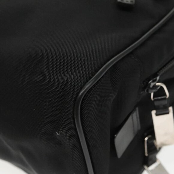 GUCCI Clutch Bag Nylon Black Silver Auth mr639 - Picture 3 of 16